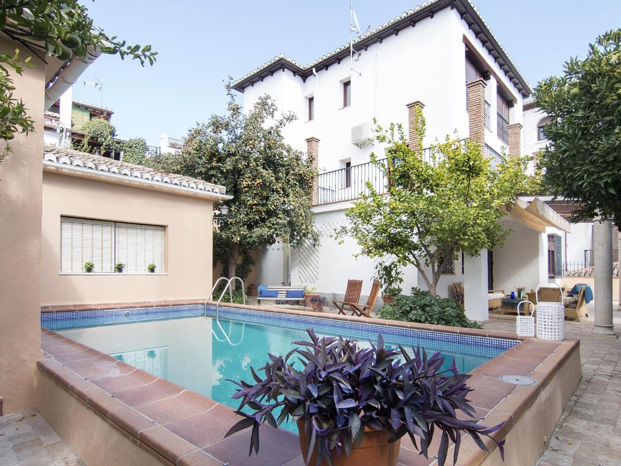 Carmen De Los Naranjos Exclusive Villa Granada Exteriér fotografie